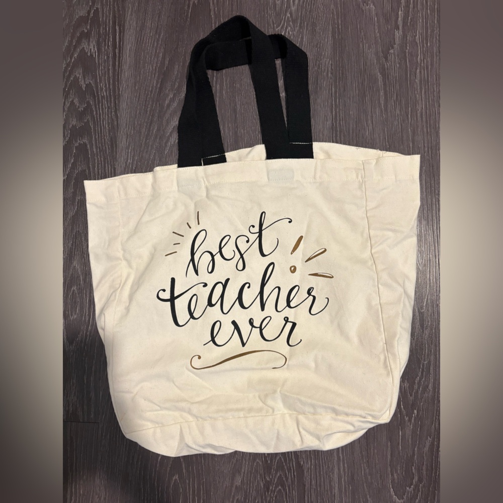 Best Teacher Ever Tote Bag
